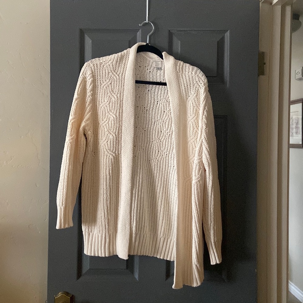 Cream cardigan
